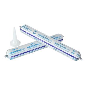 China 590ml Sausage Silicone Weatherproofing Sealant / Exterior Cement Silicone Sealant wholesale