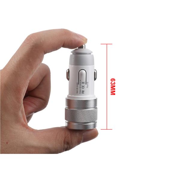 5V Fast 3.1A USB Car Phone Charger Dual USB Port Smartphone Easy Operation