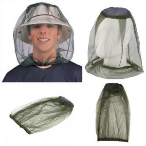 China Outdoor Fishing Cap Anti Mosquito Net For Face Mosquito Insect Repellent Hat Bug Mesh Head Net Face Protector Travel Cam wholesale