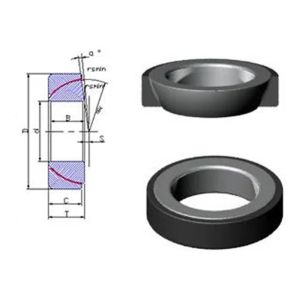 Customized Joint Spherical Plain Bearing , Chrome Spherical Plain Shaft Bearing