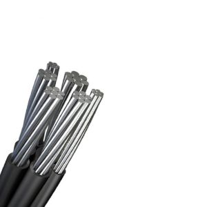 China LV Power Cable Waterproof Twisted Low Voltage Cable Aluminium Conductor wholesale
