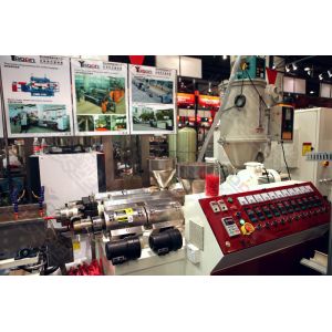 Thermoplastic Extrusion Machine Single Screw Extruder Machine ABB Inverter