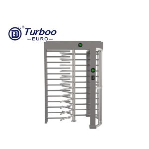 Amusement Parks High Security Turnstile Gate With Fingerprint Scanner