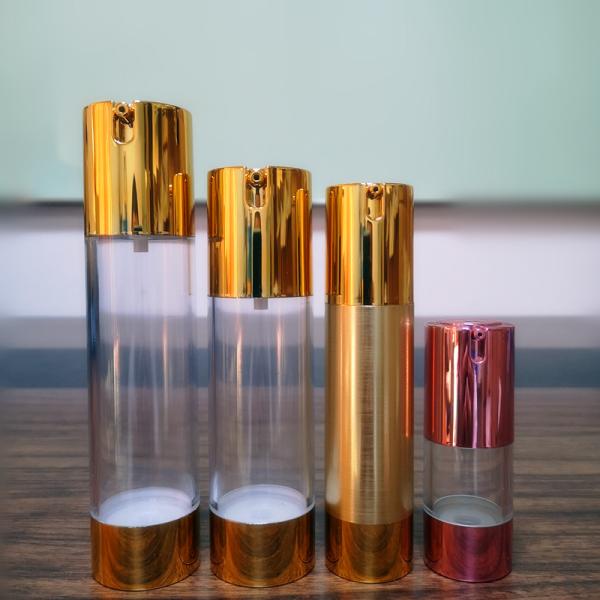 15ml 30ml 50ml 80ml 100ml white plastic frostng slide nozzle manufacturer lotion airless pump bottle cosmetic