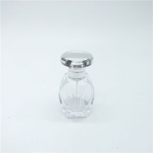 Buy cheap Cosmetics Packaging Refillable Cosmetic Glass Bottles 50 Ml Fully Transparent from wholesalers