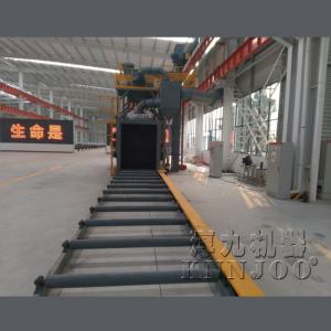 China Surface Continuous Treatment 700mm Industrial Shot Blaster Roller Conveyor Type wholesale