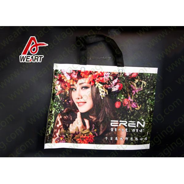 Biodegradable Non Woven Carry Bags With Handle 42 X 15 X 25cm Size
