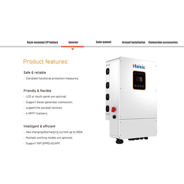 10kw Photovoltaic Solar Energy System with Akku Solar Battery Sustainable Home Energy