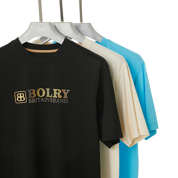 Drop Shoulder Custom Men'S T Shirts Quick Dry With Oem Odm Services