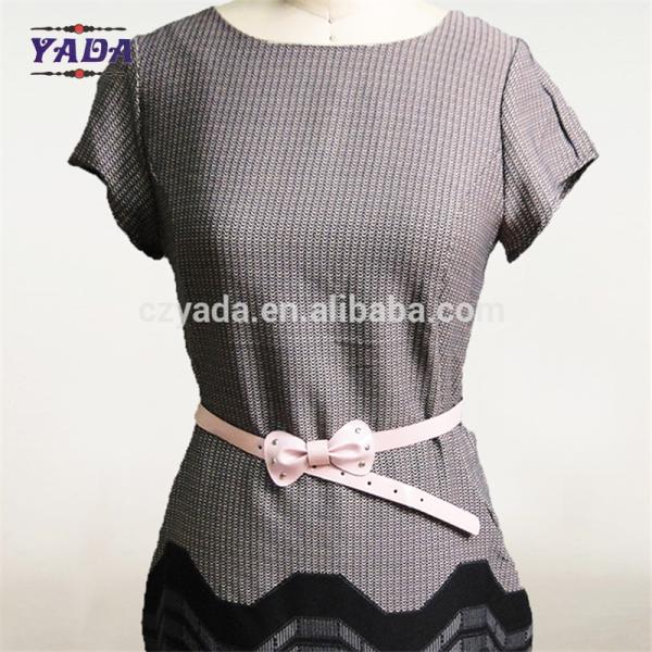 Women slim fit bodycon print border design China dress fashion woman clothes women ladies for sale