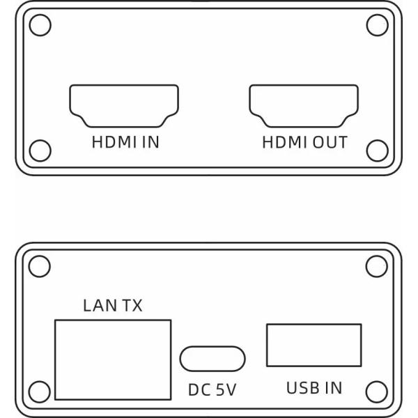HDMI Extender Over Cat6 Via Network Cable 150m Ultra Long Range Extension Device