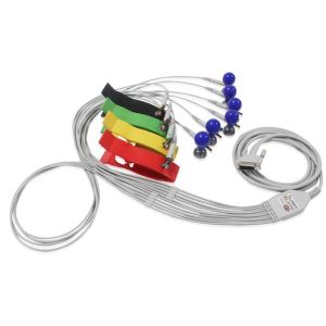 Buy cheap Biocare Dongjiang Edan Ekg Cords 10 Lead With Chest Suction And Limb Clamp ECG from wholesalers