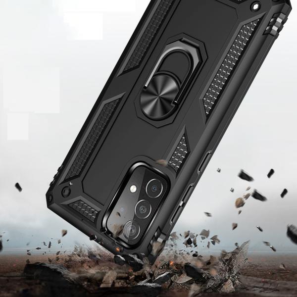 KickStand Heavy Duty Cell Phone Cases Magnetic Suction For Samsung Galaxy A52