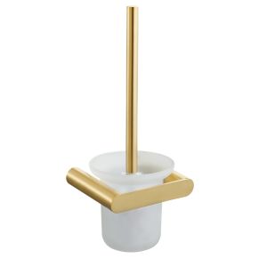 China SS304 Gold Toilet Brush Holders Feature Hotel Bathroom Proudcts wholesale
