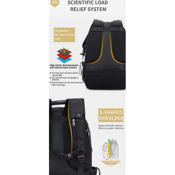 Multifunctional Super Large Backpack 80 Litre Travel Backpack Fashionable