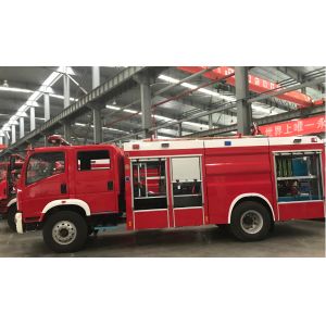 China Firefighting Foam Fire Truck with Diesel Engine and Water Cannon on sale