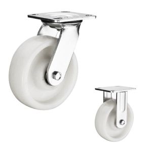 China 150mm 500kg Capacity PA Heavy Duty Casters With Lock wholesale