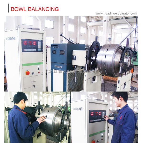 Molasses Clarifying Disc Separator