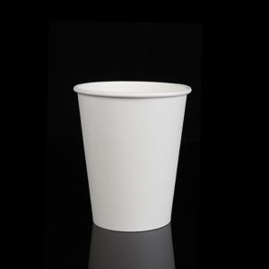 PE Coating Coffee Disposable Paper Cups With Lid For Hot Drinking