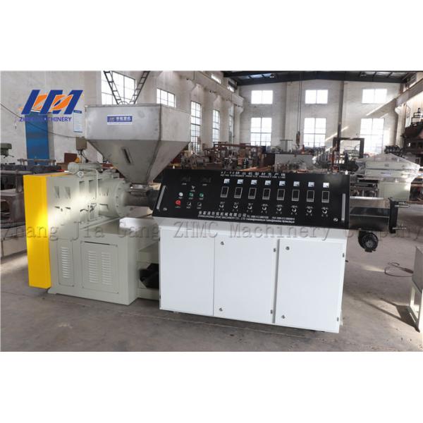 Top Feeding Granule Plastic Extrusion Machine , Polyethylene Extrusion Machine