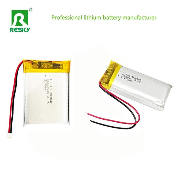 750mAh 3.7V Lithium Polymer Battery Cell 9x20x40mm