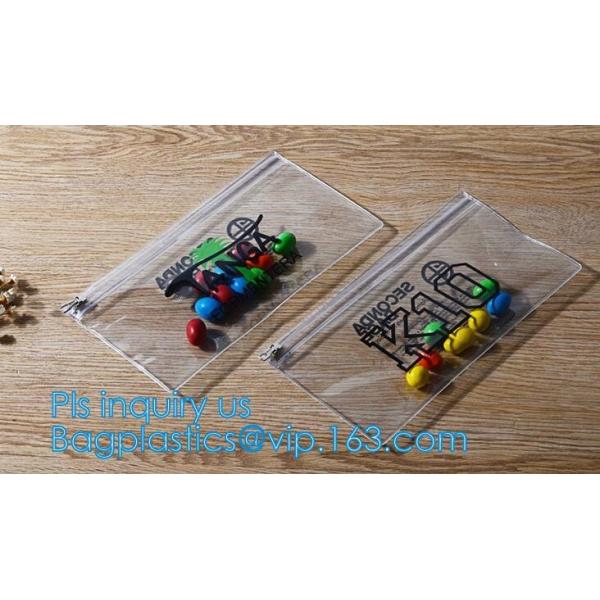 Packaging Poly Bag For Garment/Food /Electronic Products, Toothbrush Zipper PVC Packing Bag, K Plastic Bags Waterp