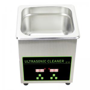 China 100W Professional Ultrasonic Jewelry Cleaner , Jewelry Cleaner Machine Stainless Steel wholesale