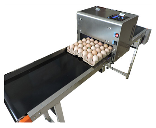 China Label / Logo Egg Inkjet Coding Printer With 1 - 4 Available Printing Lines wholesale