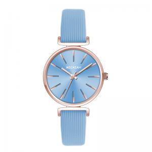 China 3ATM Alloy Wrist Watch Case Colorful Printed Dial Quartz Bracelet Watches For Ladies on sale