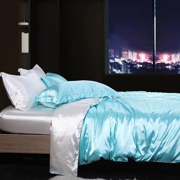 All Season King Size 25mm Mulberry Silk Bedding Set Christmas Gift