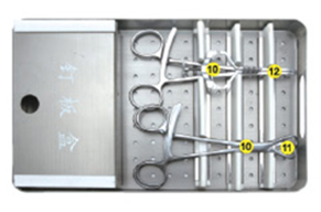 Mini Plates Surgical Instrument Kit Tap HA 2.0 For Finger / Plam / Facial