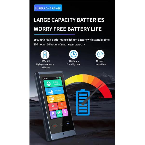 Travel Voice Language Converter AI Recording Photo Scanning Instant Translator