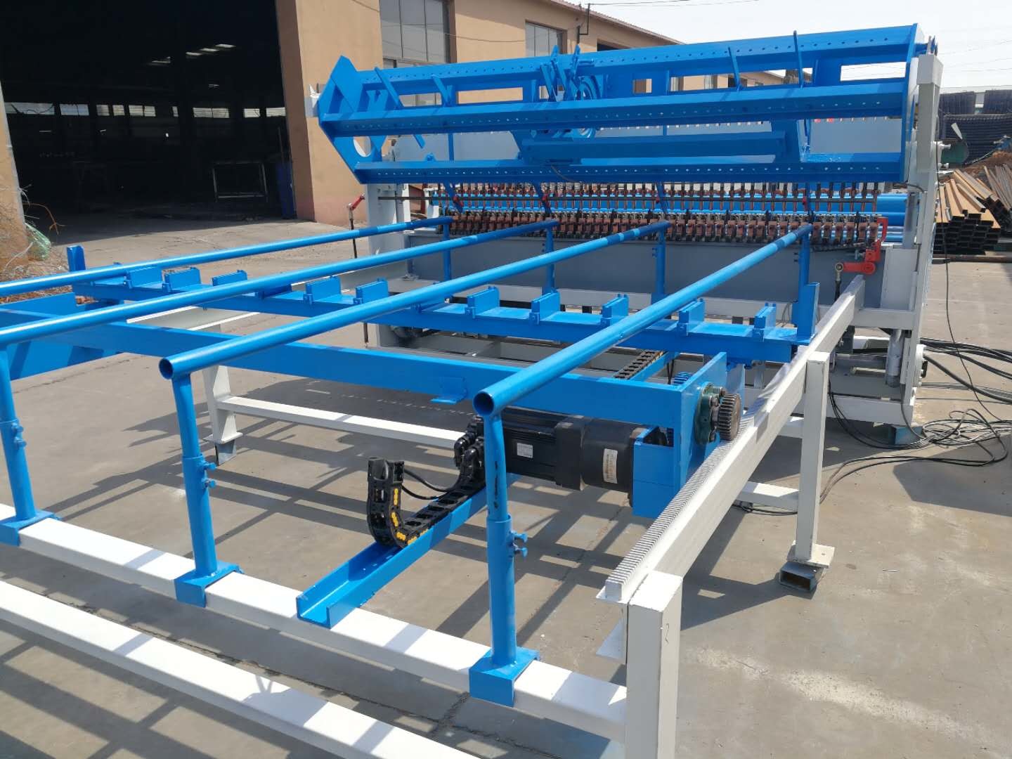 China CE Coil Feeding 100m Wire Mesh Roll Welding Machine wholesale