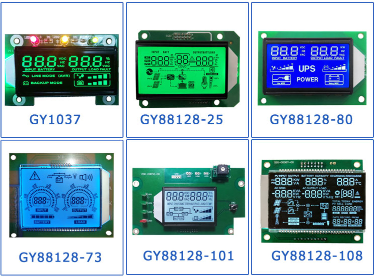 LCD Polarizer Transmissive/Transflective/Reflective Custom Monochrome 7 Segment LCD Dot Matrix COB Display Module Board