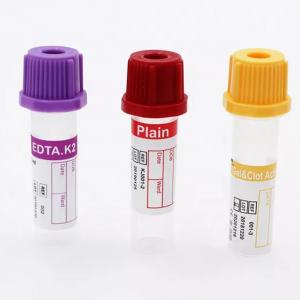China Small Volume Blood Collection Tubes 0.25ml-1ml on sale