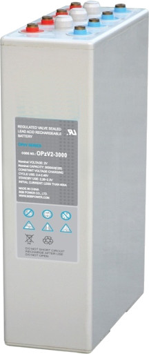 Quality Long Life OPzV Gel Battery Rechargeable 2V3000Ah for sale