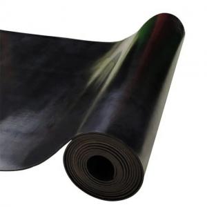 China High Density Anti Vibration Rubber Sheet in Black for Temperature Range -30 to 60C on sale