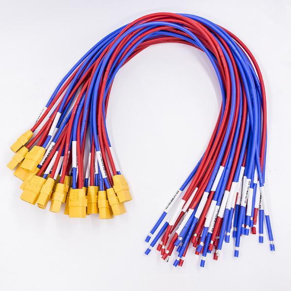OEM ODM RC Battery XT30 XT60 XT60H XT90 Deans T Plug Bullet Connector Extension Wire Cable Assembly -25°C- 120°C