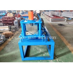 1 Year Warranty Shallow Rain Gutter Roll Forming Machine PPGI/ GI Material
