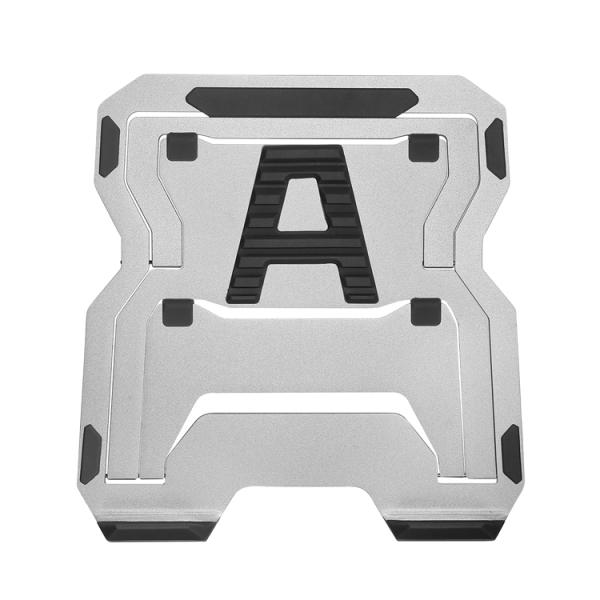 4.0mm Thick Portable Foldable Laptop Stand , 530g Laptop Table Stand Adjustable Riser