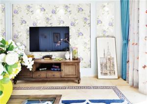 China Easiest Way To Remove Wallpaper , Living Room Embossed Vinyl Wallcoverings wholesale