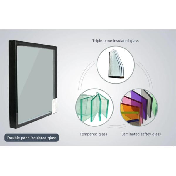 Aluminium Naview Double Pane Glazed Double Hung Windows