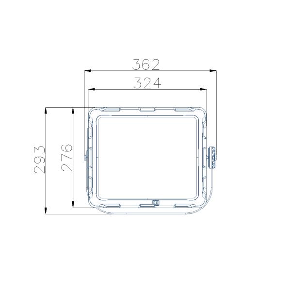 80 - 200W Explosion Proof LED Lights , Outdoor LED High Bay Lights 5400K - 6000K
