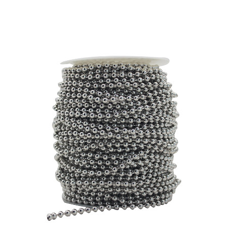 Ball Chain Spool Stainless Steel 304 with 100 Clasps for DIY Projects