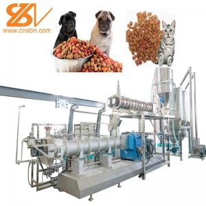 China Large Scale 1 - 3 T/H Pet Food Machine Dog Cat Food Fish Feed Processing Machine on sale