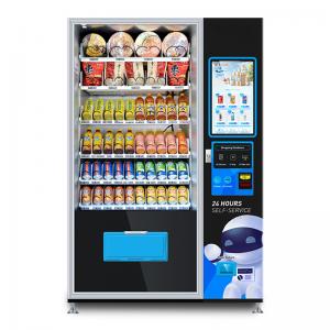 China 24 Hours Self Service Vending Machine 22 Inch Foods And Drinks Vending Machine wholesale