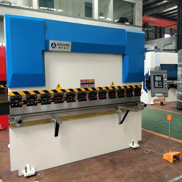 1250kn Electric Sheet Metal Press Brake Machine 2500mm High Precision Delem DA41S Servo Motor