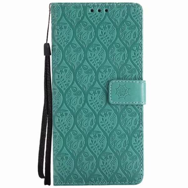 Samsung NOTE 8 Leather Protective Case with Flower Embossed Pattern