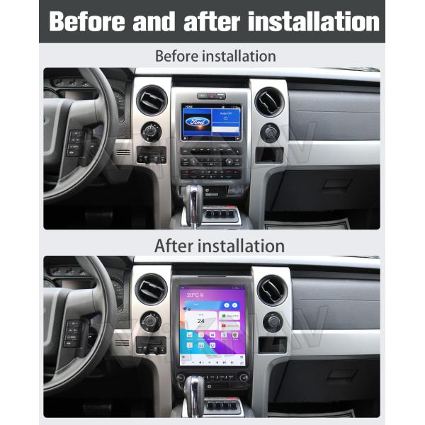 12.1inch Touch Screen Car Radio For Ford F150 2009 - 2012 Android 13 Multimedia Player GPS Navigation Head Unit Carplay