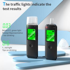 China ABS Plastic Portable Breath Alcohol Tester Machine with Type C charging wholesale
